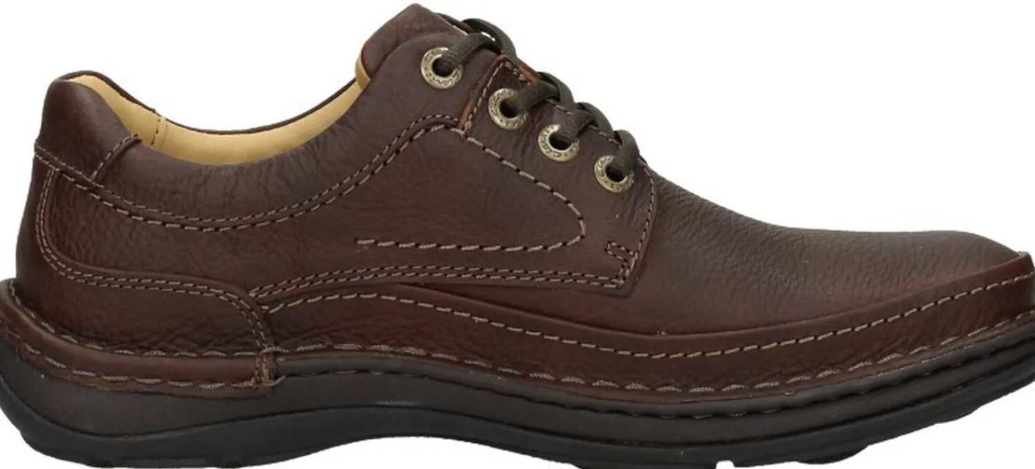 Clarks Nature Three Middelbruin New