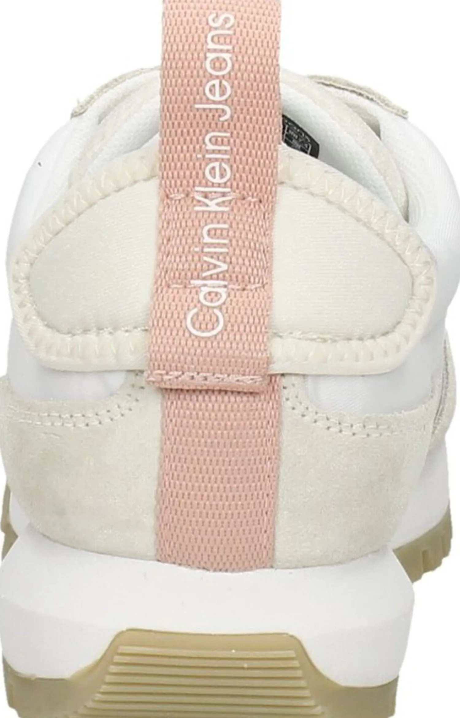 Calvin Klein New Retro Runner Laceup Low Wit Hot