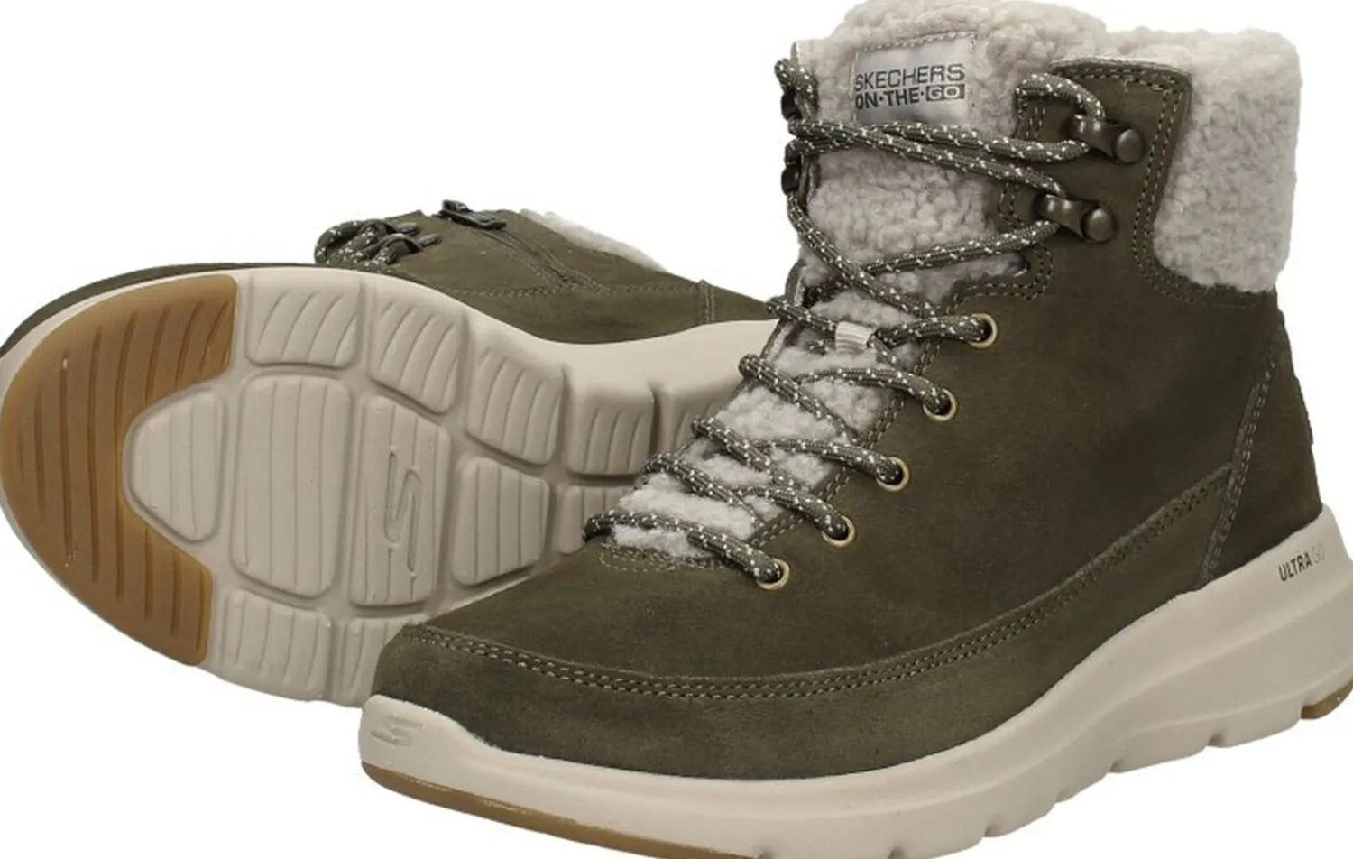 Skechers On-The-Go Glacial Ultra - Woodland Groen Fashion