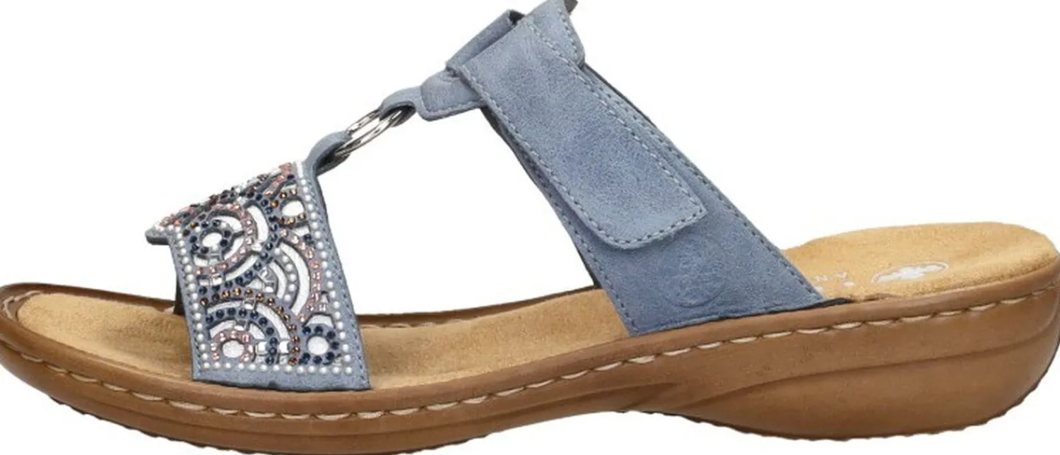 Rieker Open Teen Blauw New