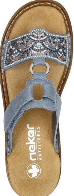 Rieker Open Teen Blauw New
