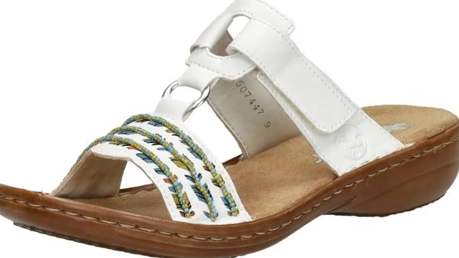 Rieker Open Teen Wit Discount