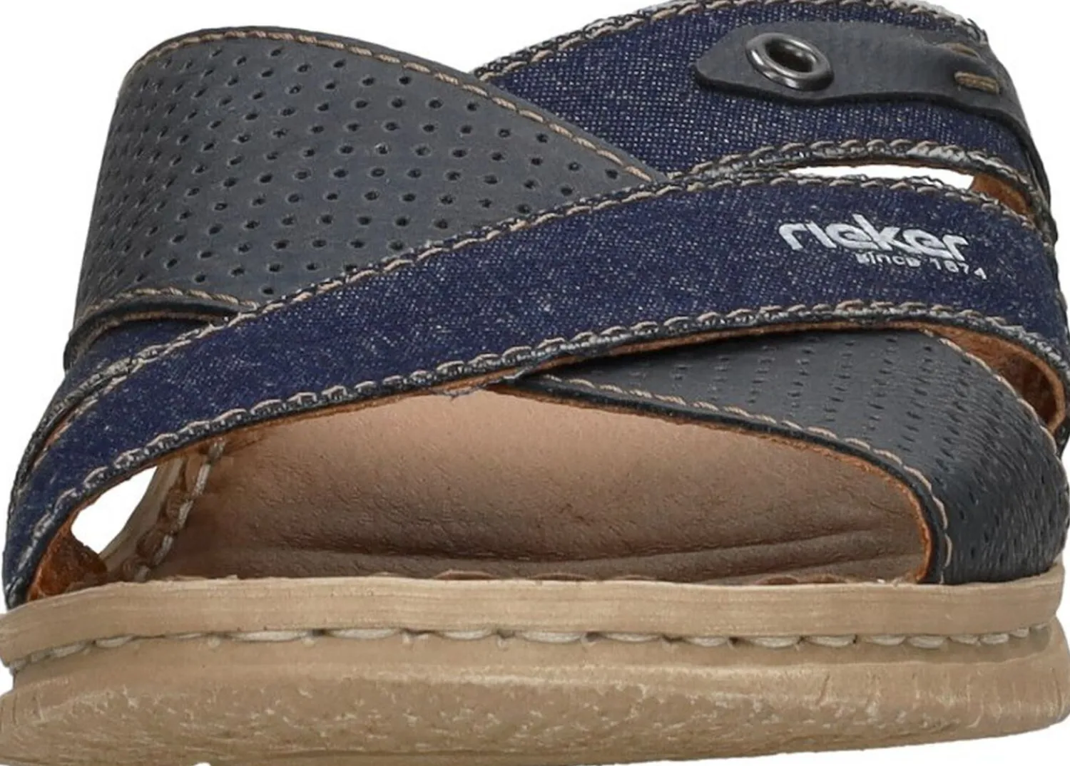 Rieker Open Teen Blauw Hot