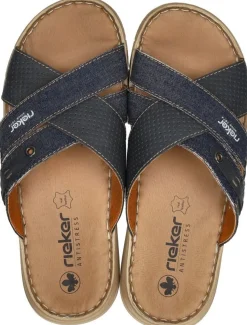 Rieker Open Teen Blauw Hot