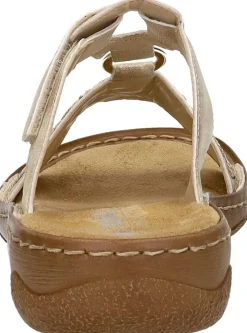 Rieker Open Teen Goudkleur Sale