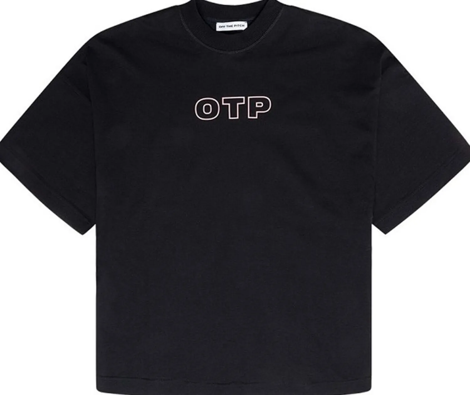 Off The Pitch OTP Tee Oversized Unisex Zwart Best