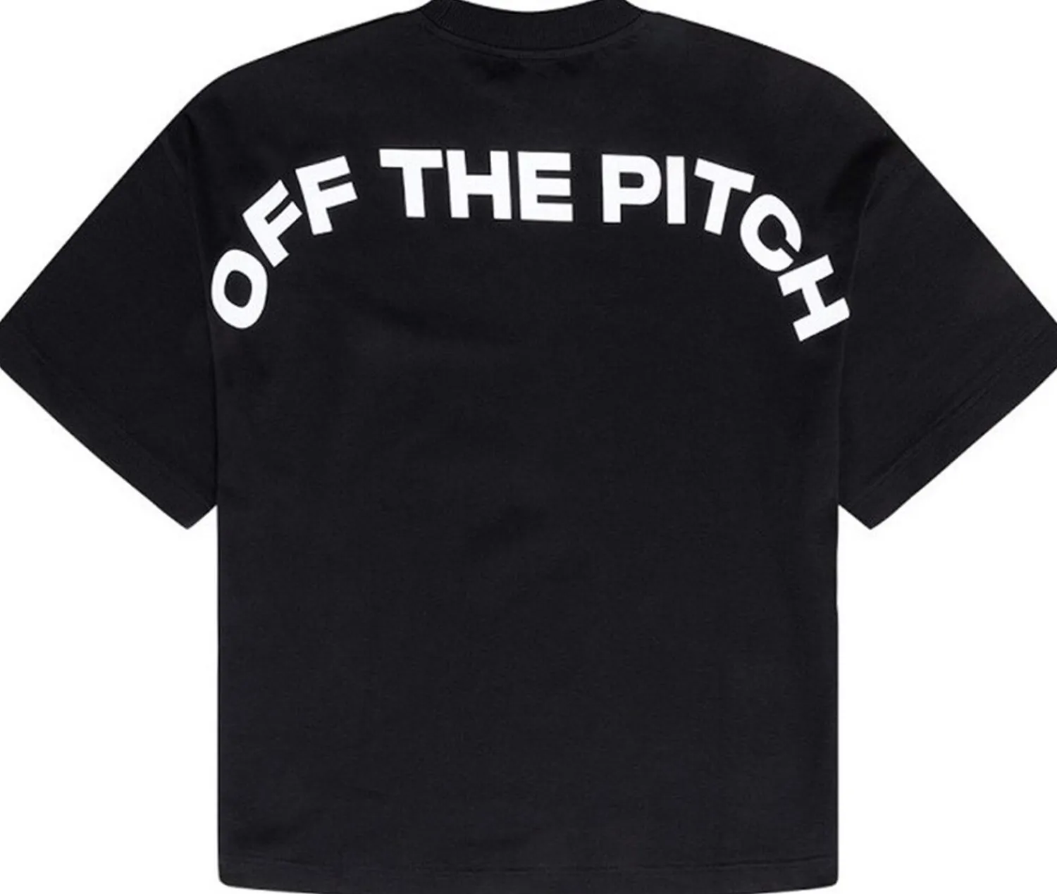 Off The Pitch OTP Tee Oversized Unisex Zwart Best
