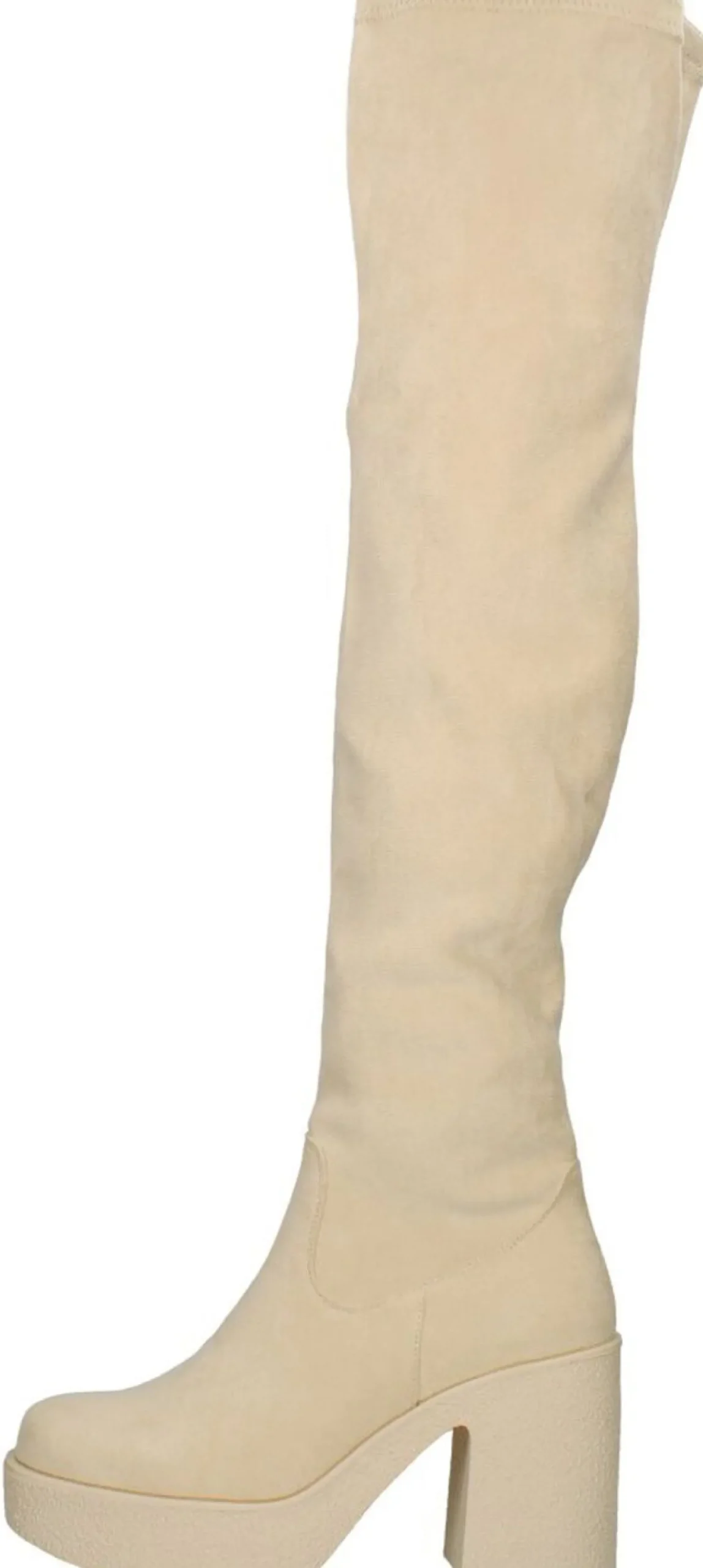 Posh By Poelman Overknee Laarzen Beige Online