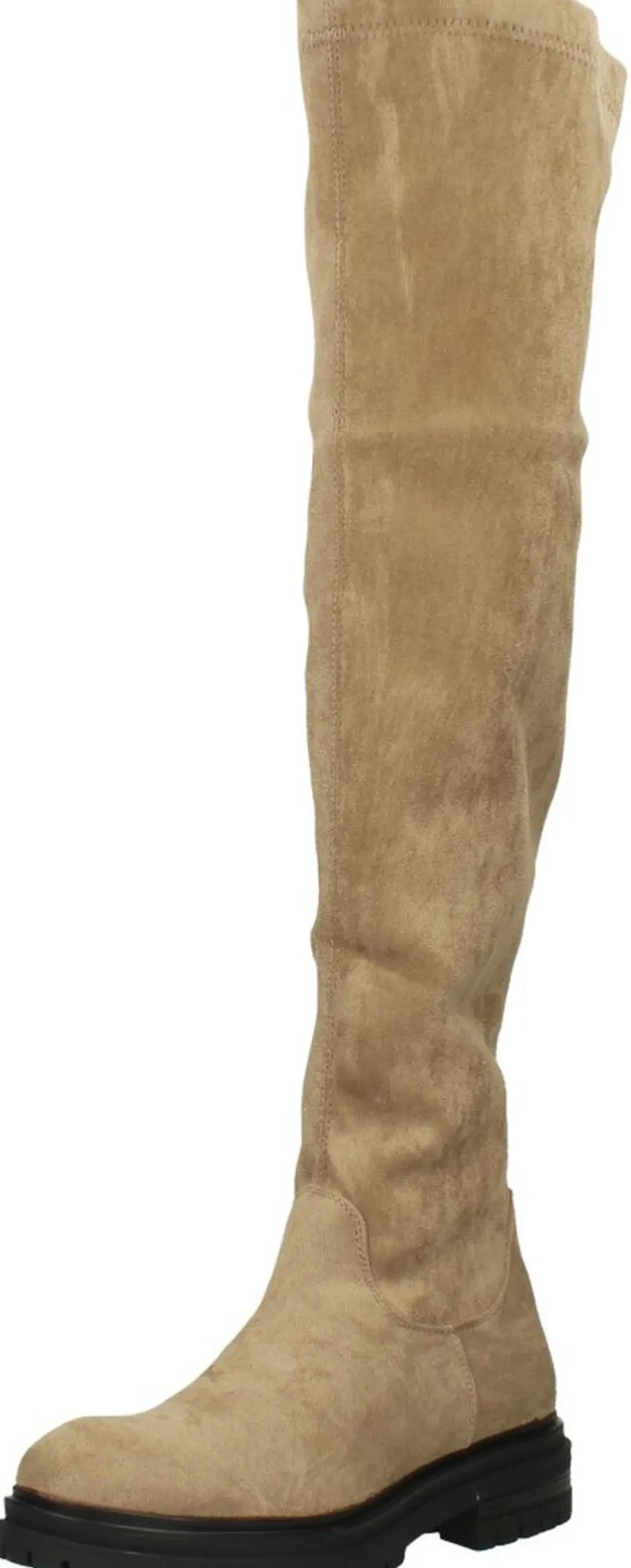 Sub55 Overknee Laarzen Beige Sale