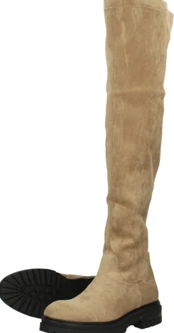 Sub55 Overknee Laarzen Beige Sale