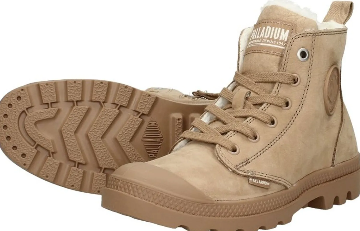 Palladium Pampa Hi Gebroken wit Online