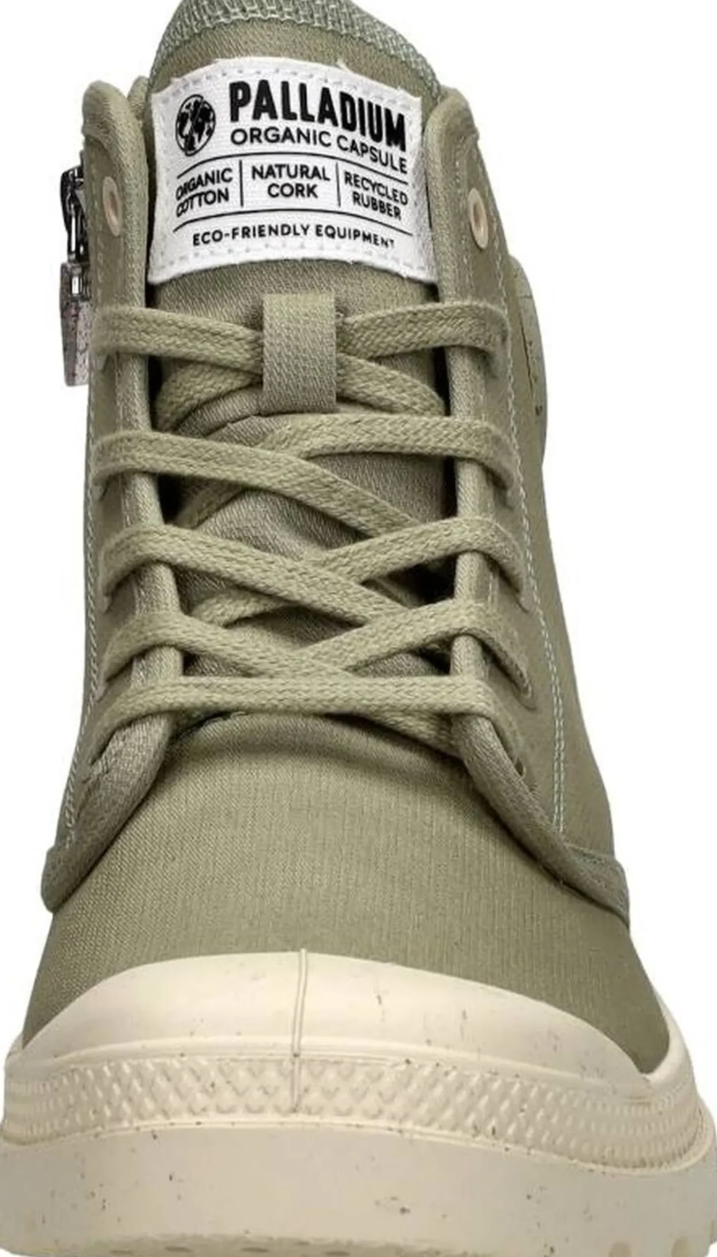 Palladium Pampa Hi Zip Oragnic Khaki Best