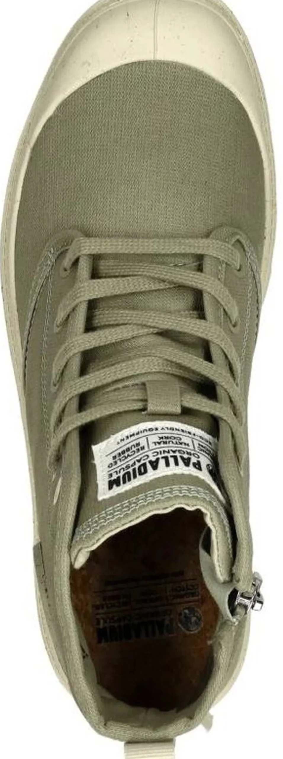 Palladium Pampa Hi Zip Oragnic Khaki Best
