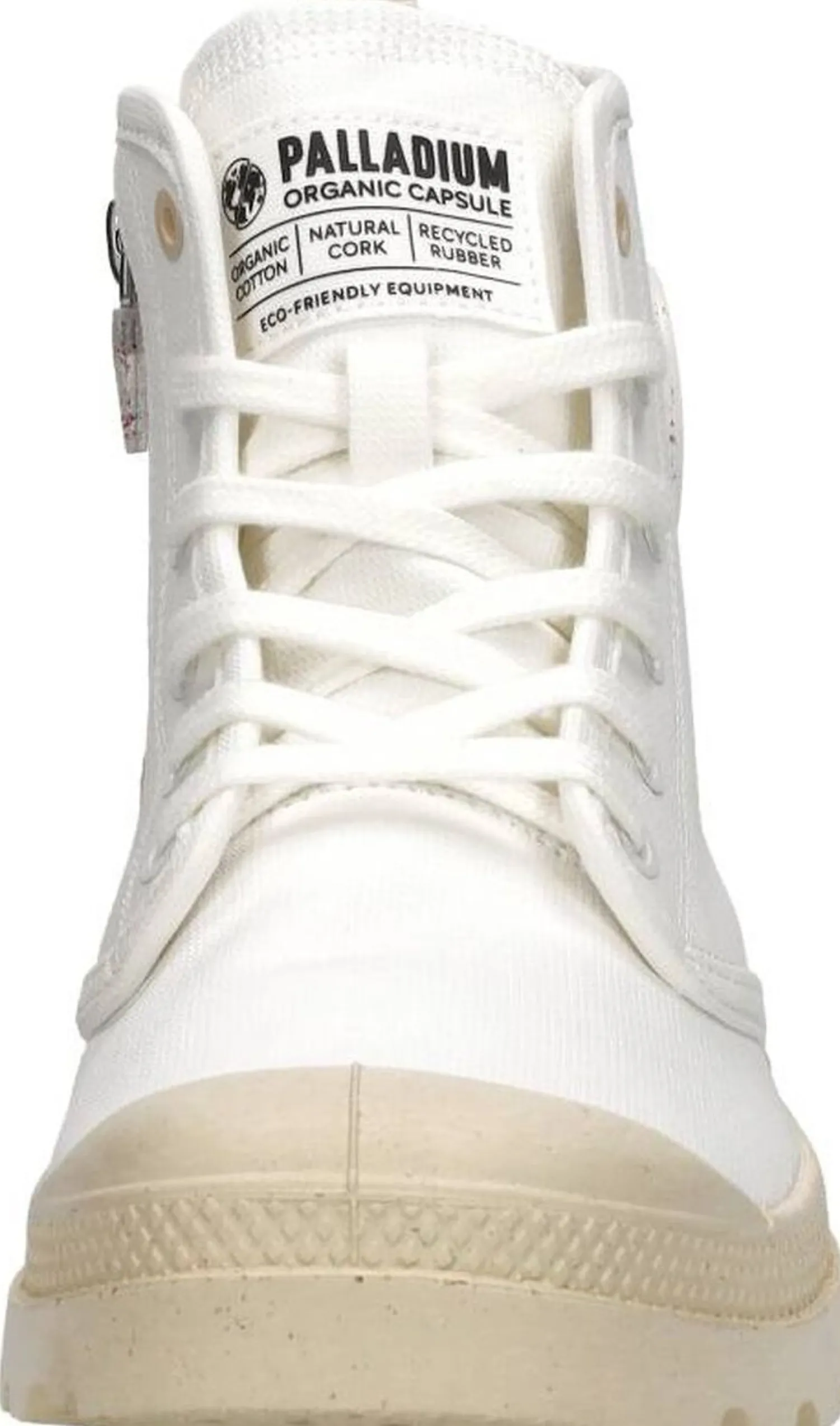 Palladium Pampa Hi Zip Oragnic Wit New