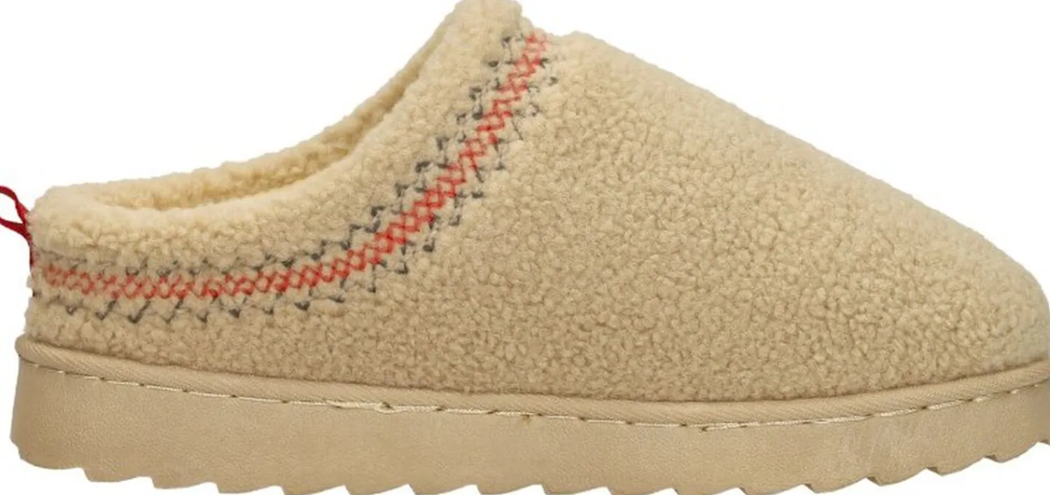Sub55 Home Collection Pantoffels Dicht Beige Outlet