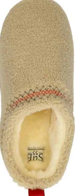 Sub55 Home Collection Pantoffels Dicht Beige Outlet