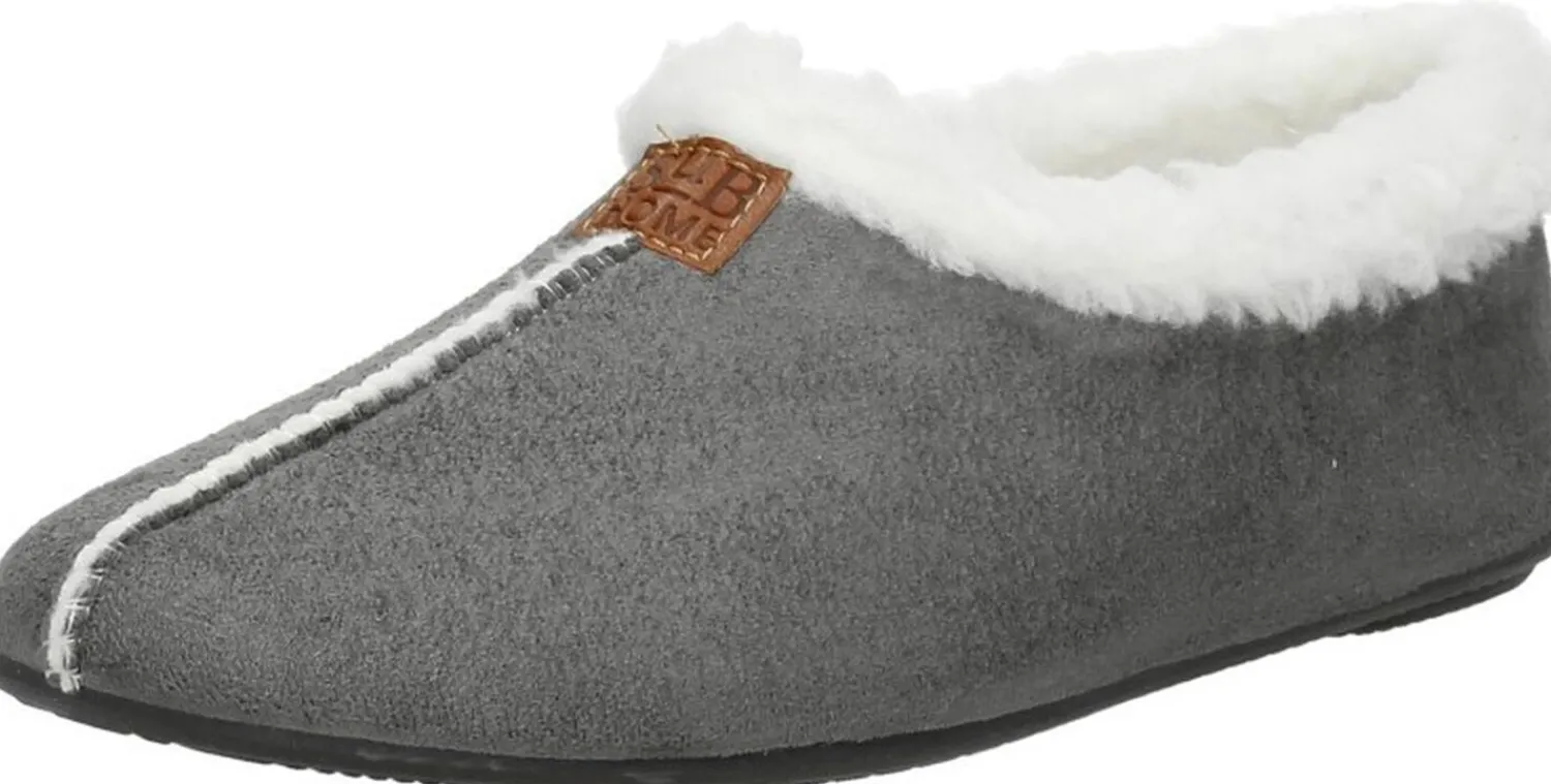 Sub55 Home Collection Pantoffels Dicht Donkergrijs Hot