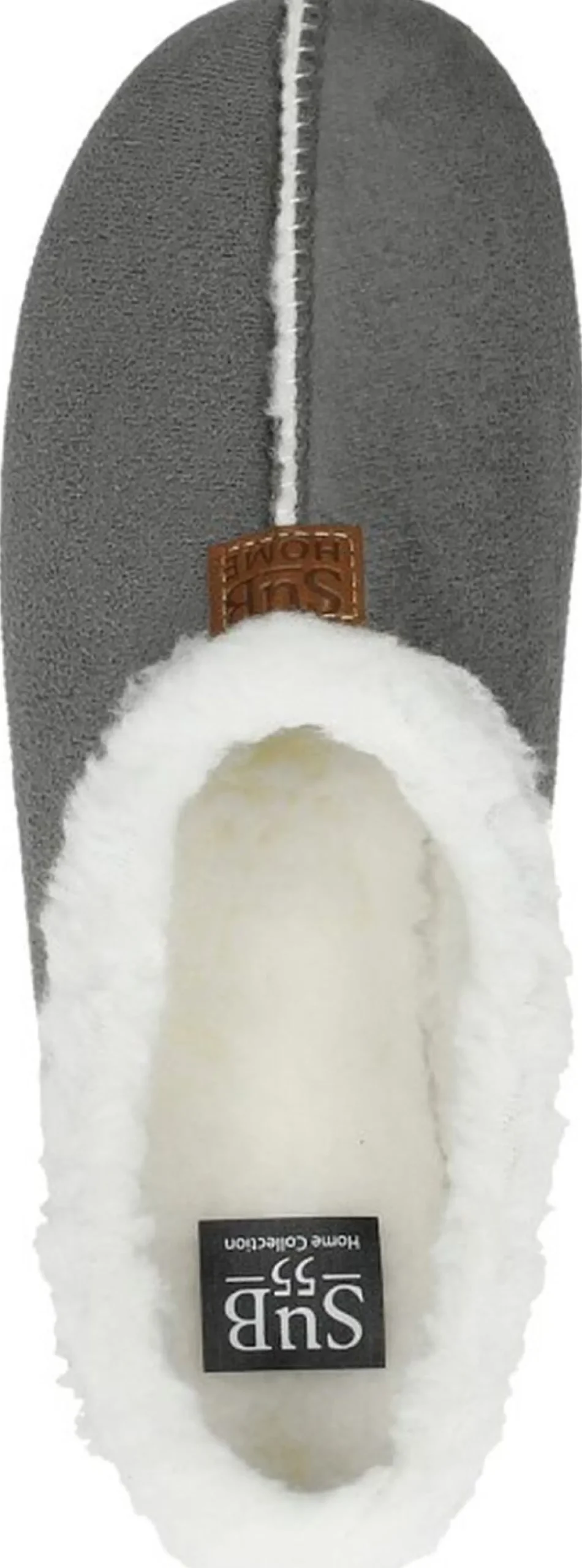Sub55 Home Collection Pantoffels Dicht Donkergrijs Hot
