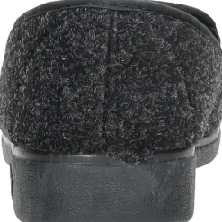 Comfort Plus Pantoffels Dicht Zwart Outlet