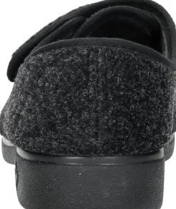 Comfort Plus Pantoffels Dicht Zwart Sale