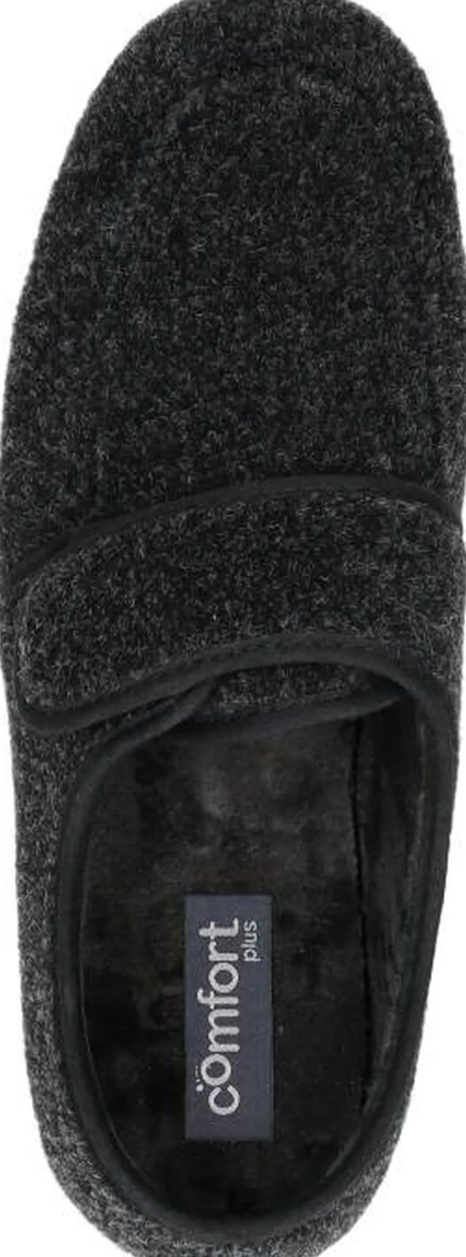 Comfort Plus Pantoffels Dicht Zwart Sale