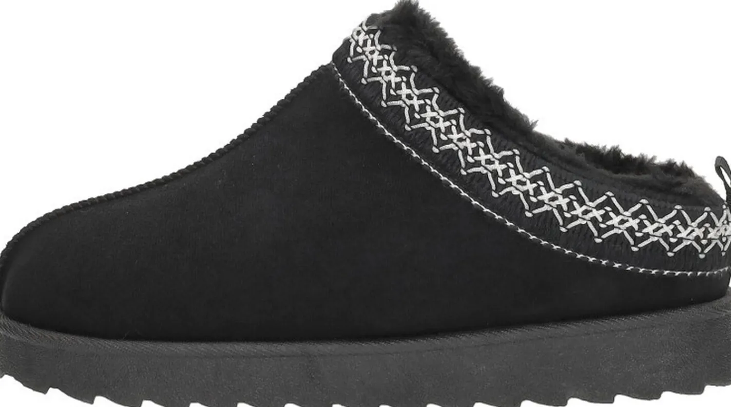 Sub55 Home Collection Pantoffels Dicht Zwart Outlet