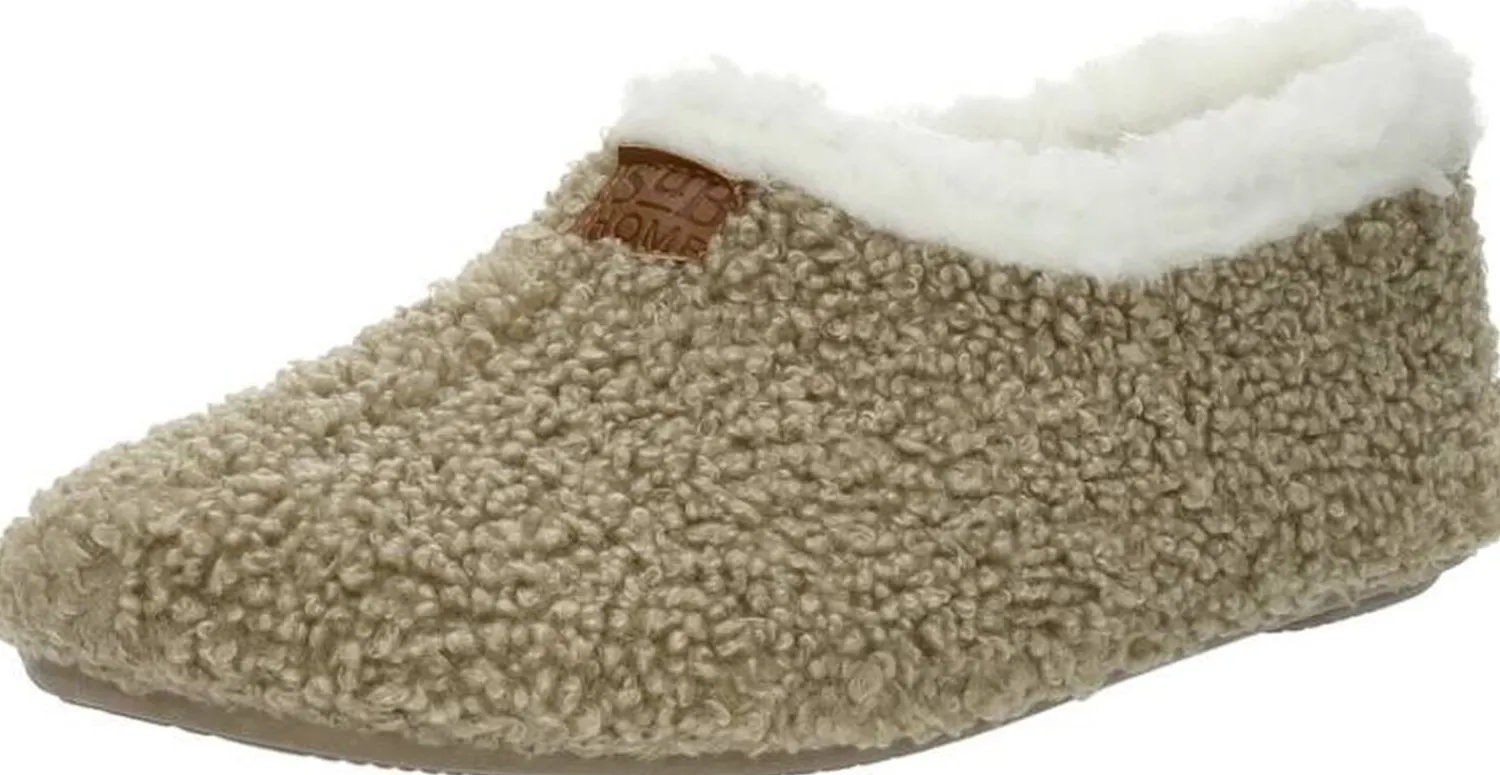 Sub55 Home Collection Pantoffels Dicht Beige Outlet