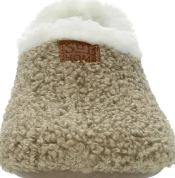 Sub55 Home Collection Pantoffels Dicht Beige Outlet