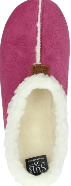 Sub55 Home Collection Pantoffels Dicht Fuchsia New
