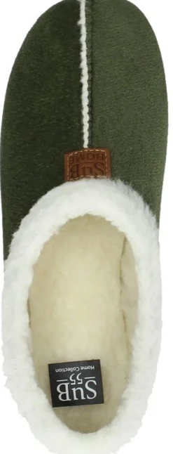 Sub55 Home Collection Pantoffels Dicht Khaki Hot