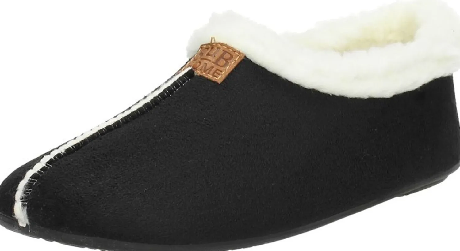 Sub55 Home Collection Pantoffels Dicht Zwart Online