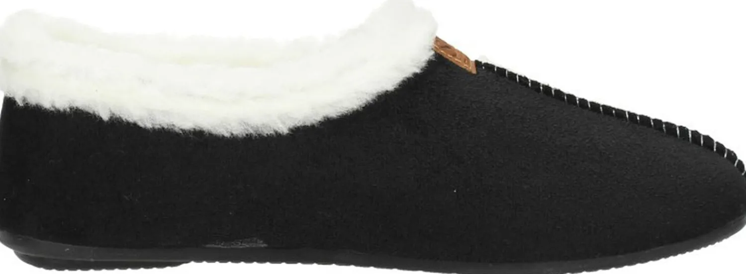 Sub55 Home Collection Pantoffels Dicht Zwart Online
