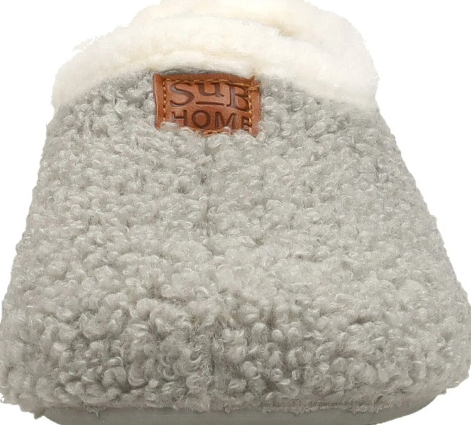 Sub55 Home Collection Pantoffels Dicht Donkergrijs New