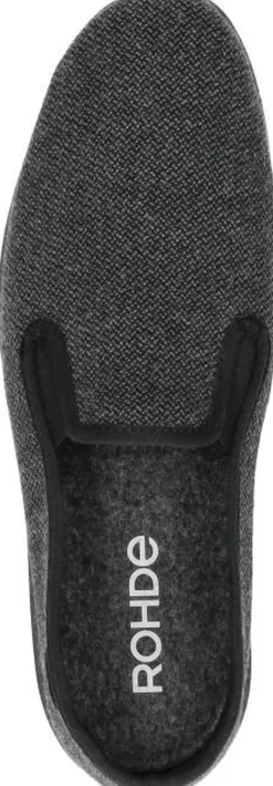 Rohde Pantoffels Dicht Donkergrijs Clearance