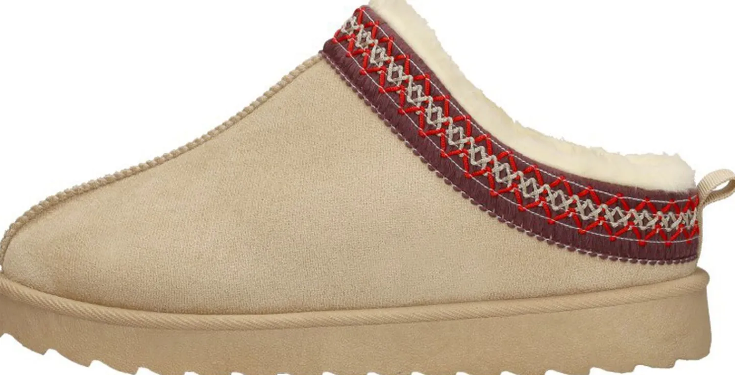 Sub55 Home Collection Pantoffels Dicht Beige Outlet
