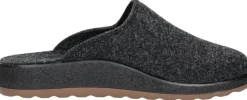 Fly Flot Pantoffels Open Zwart Clearance