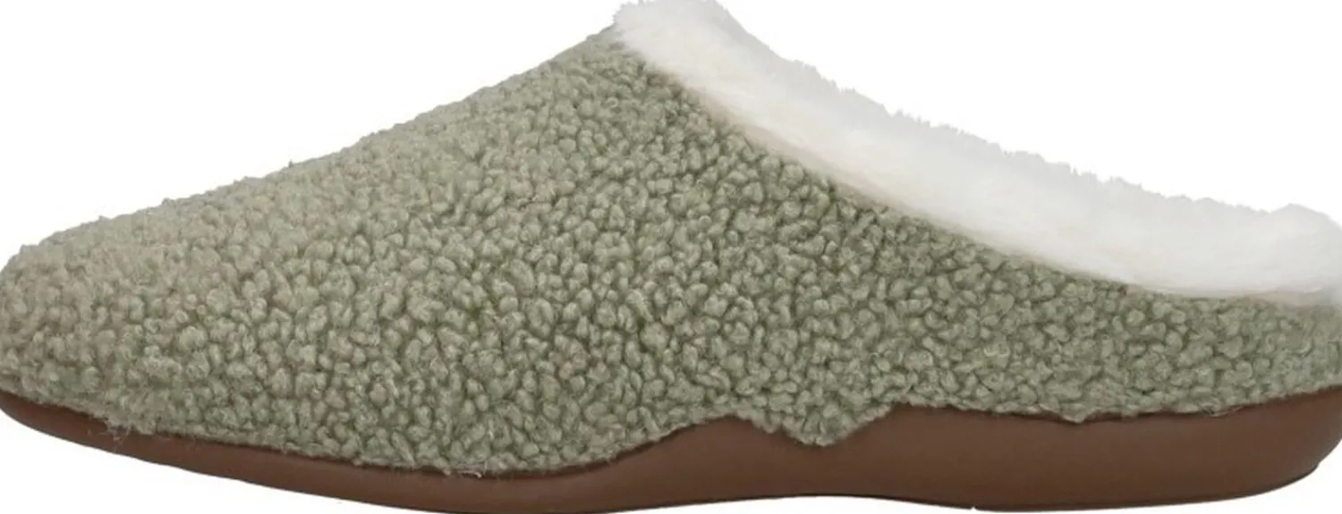 Sub55 Home Collection Pantoffels Open Groen Discount