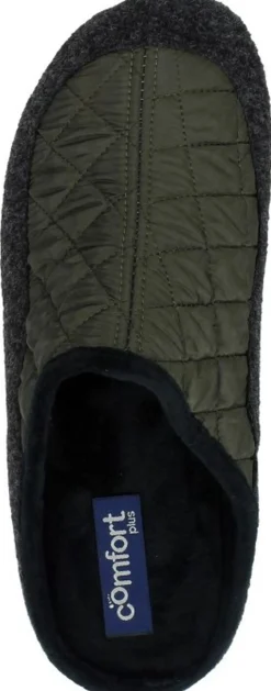 Comfort Plus Pantoffels Open Khaki Fashion