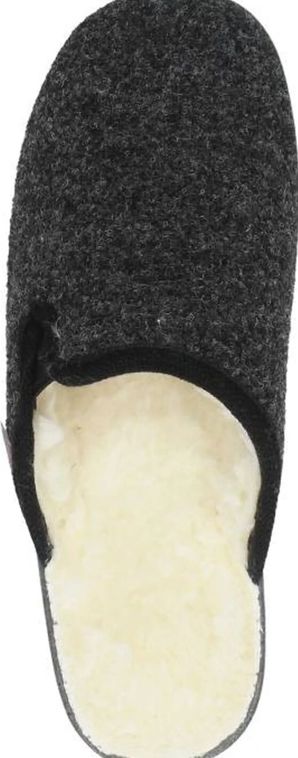 Cal Pantoffels Open Donkergrijs New
