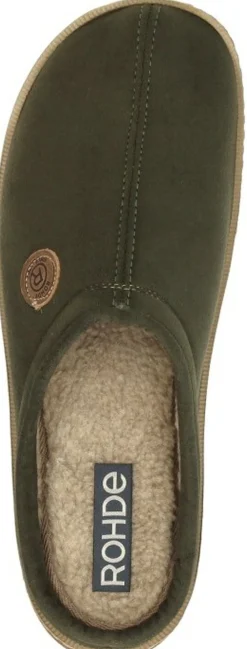 Rohde Pantoffels Open Groen Fashion
