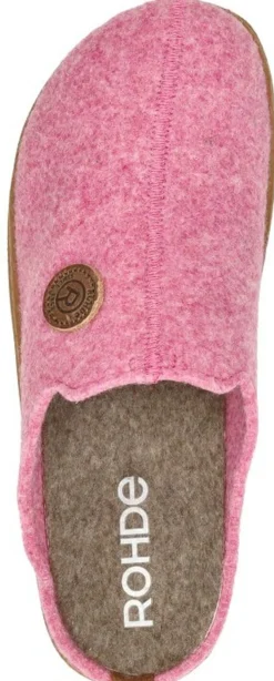 Rohde Pantoffels Open Roze Outlet