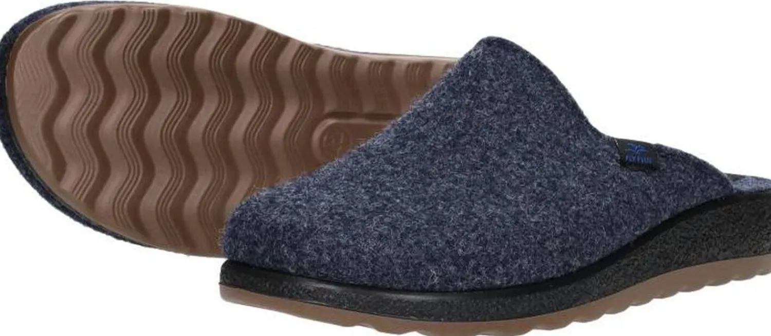 Fly Flot Pantoffels Open Blauw Best