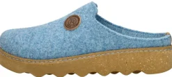 Rohde Pantoffels Open Blauw Best