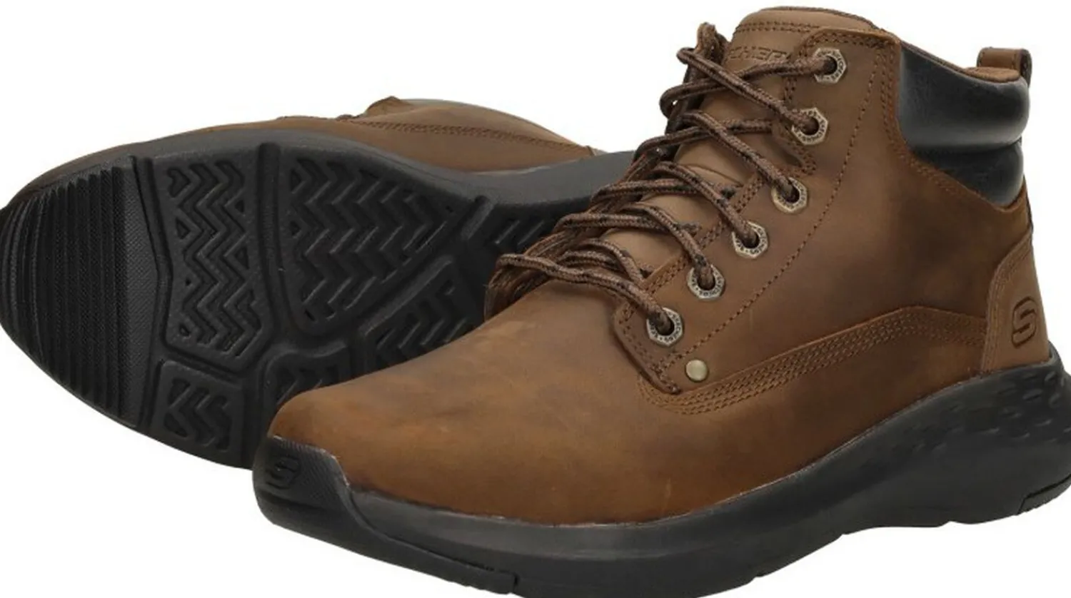Skechers Parson - Ederic Donkerbruin Clearance