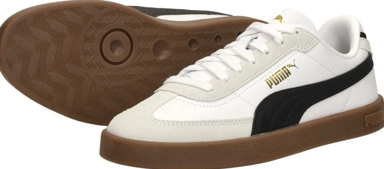 Puma Club II Era Jr Wit Hot