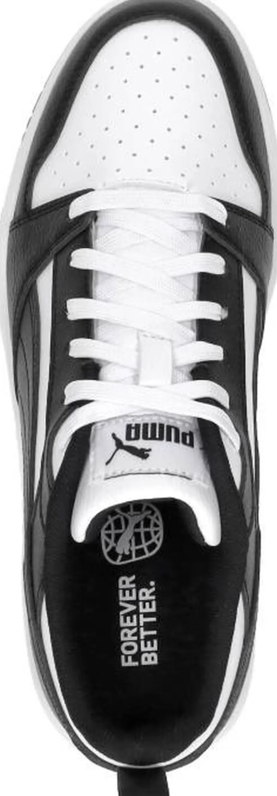 Puma Rebound V6 Lo Jr Zwart Fashion