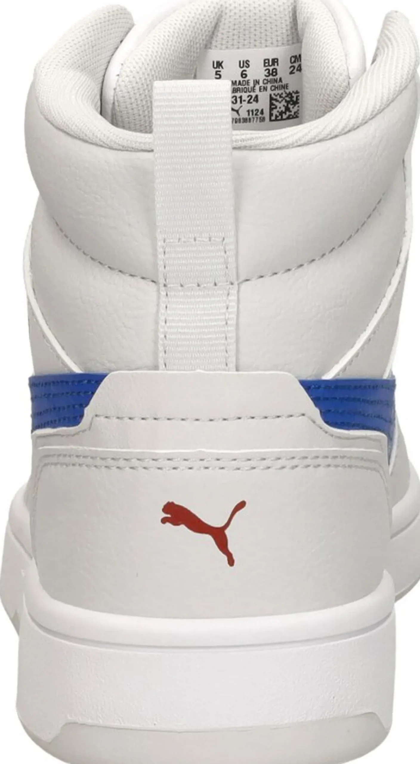 Puma Rebound V6 Mid Jr Wit Sale