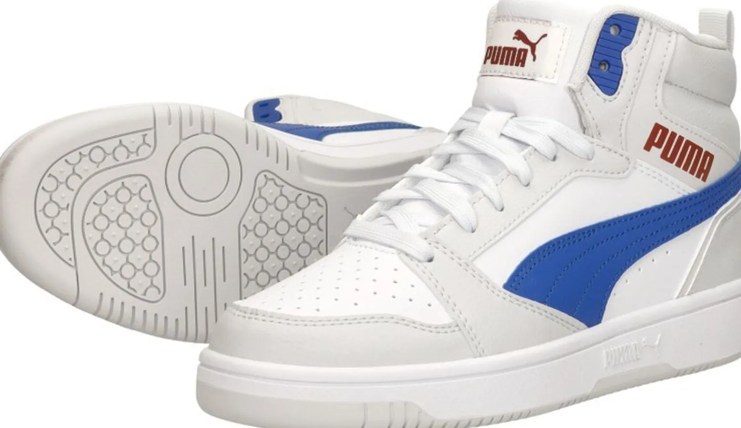 Puma Rebound V6 Mid Jr Wit Sale