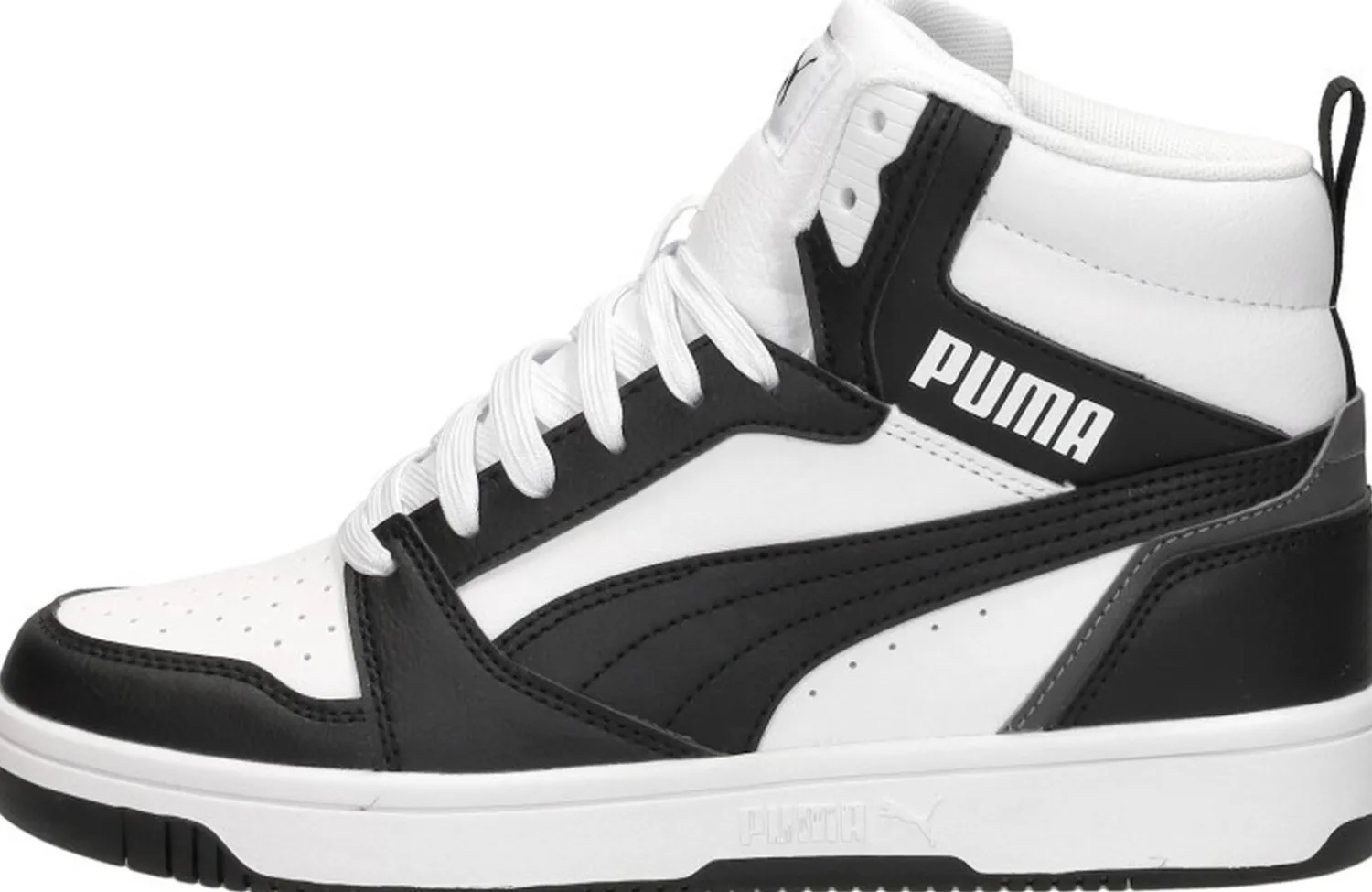 Puma Rebound V6 Mid Jr Zwart Outlet