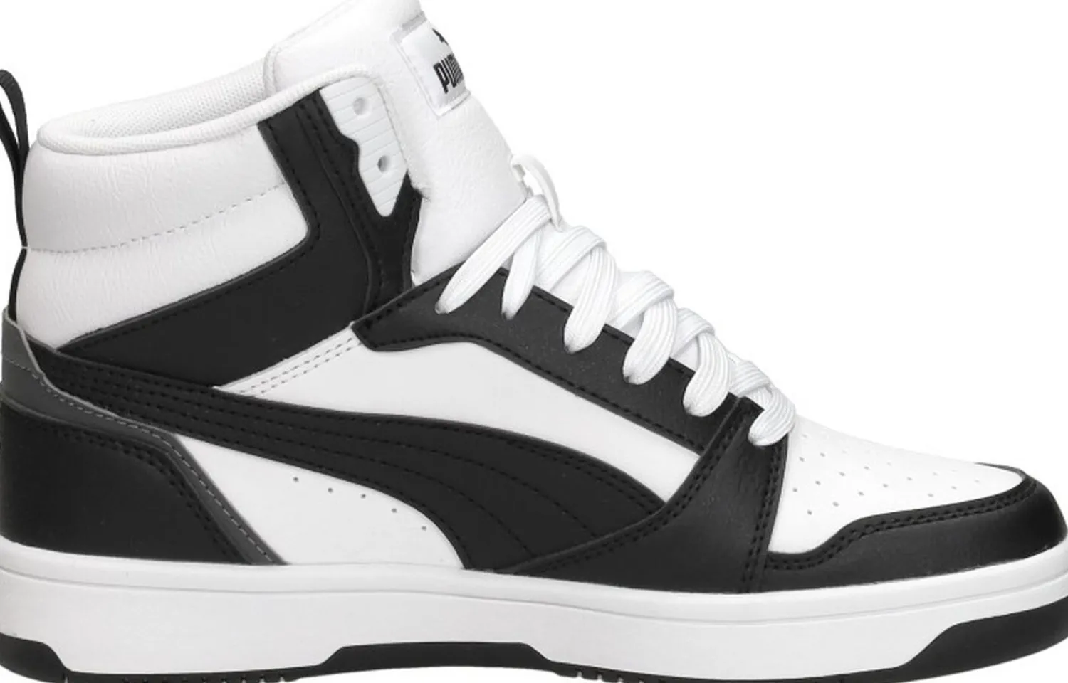 Puma Rebound V6 Mid Jr Zwart Outlet